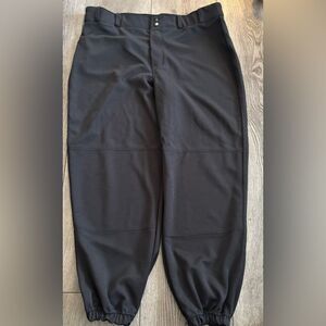 Champro woman’s size XL black Athletic bottoms used
